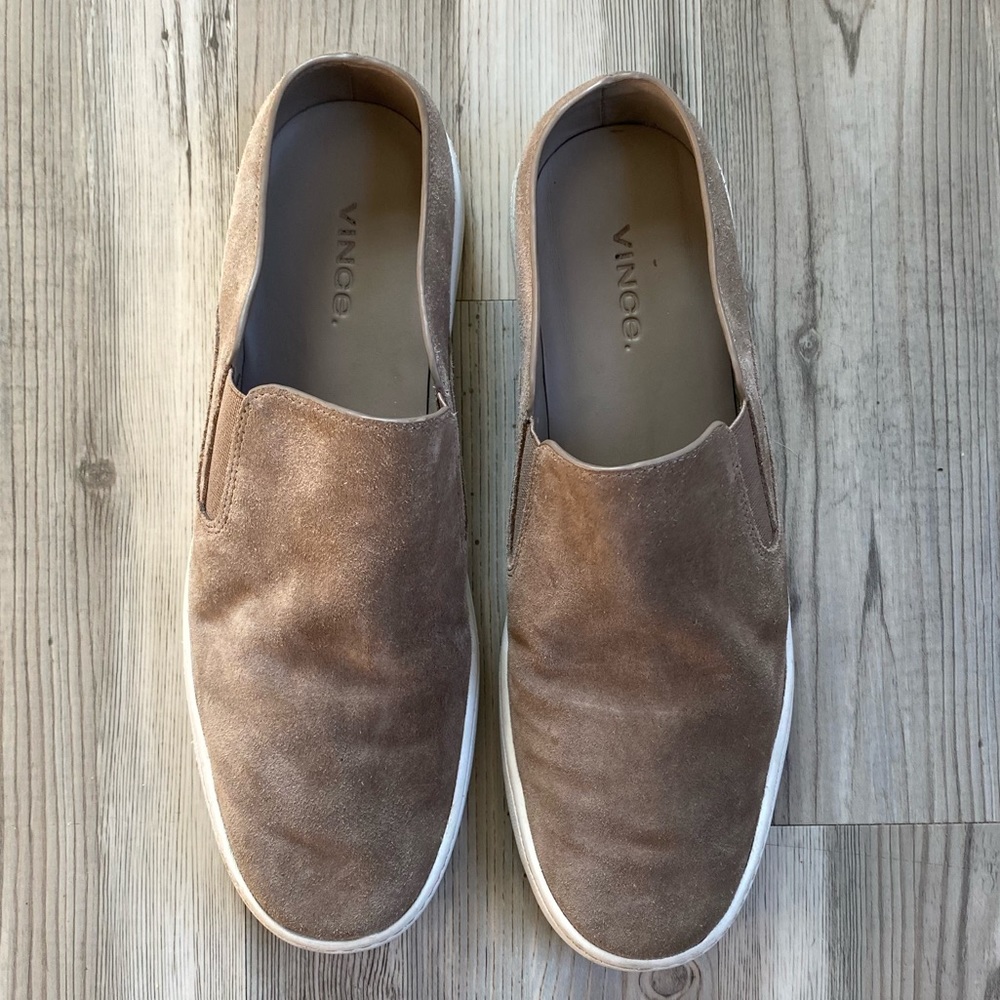 Vince. Suede Slides